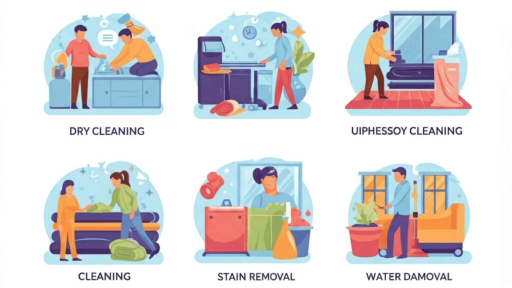 Services Offered by Carpet Cleaners