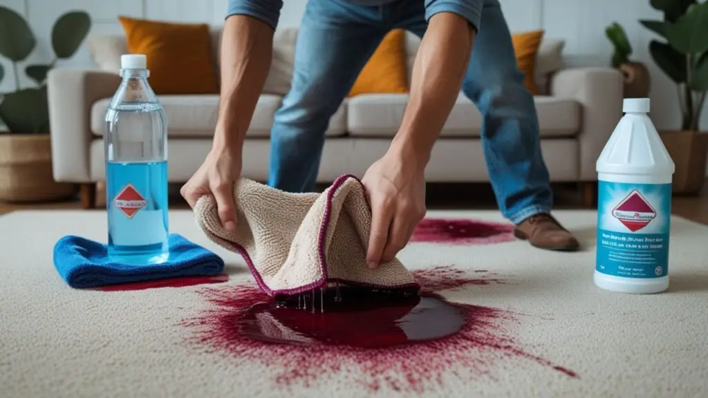 Act FAST! 4 Emergency Steps for Fresh Red Wine Stains