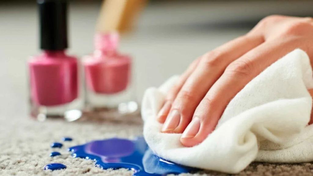 Immediate Actions to Take After a Nail Polish Spill