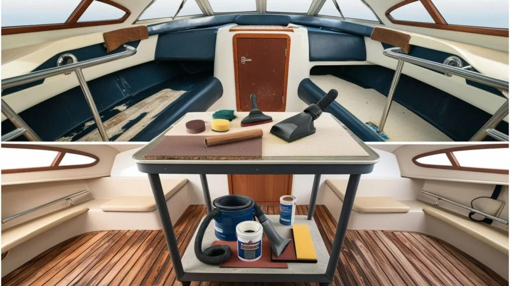 Preparing Surfaces for Marine Carpet Installation