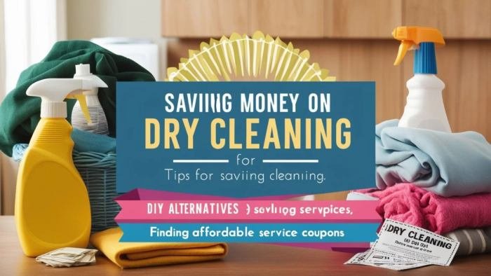 practical ways to reduce dry cleaning costs, including discounts, bulk cleaning, and garment care tips