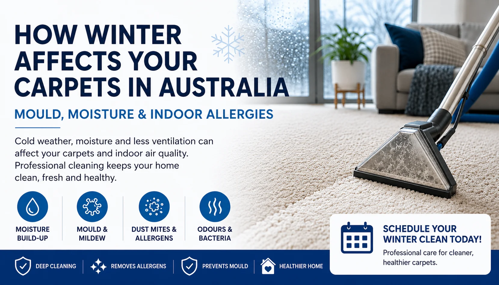 How Winter Affects Your Carpets in Australia